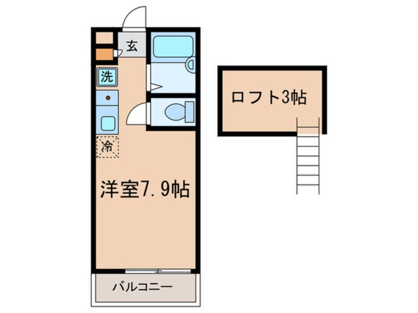 間取図 リブリ・スタ－コ－ト