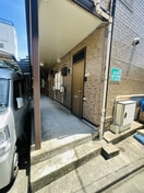 エントランス部分 竹の塚ベルメゾン