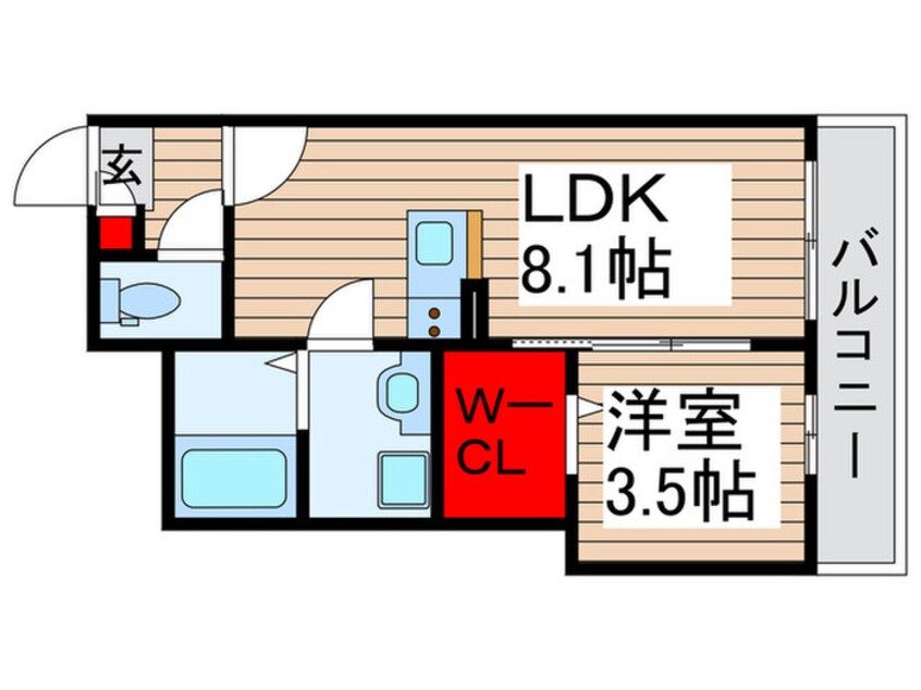 間取図 AJ新松戸017