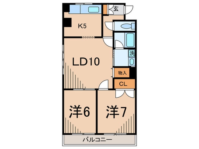 間取り図 バウハウス武蔵小山