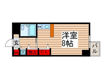 間取図 ジュネパレス新松戸第16
