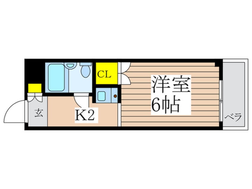 間取図 センチュリー調布