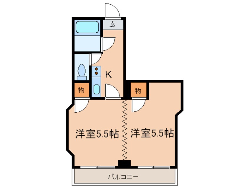 間取図 三藤マンション