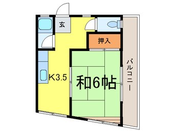 間取図 セブンハイツ十条