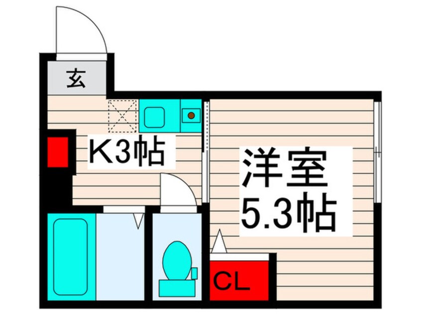 間取図 ワイジェ西新井