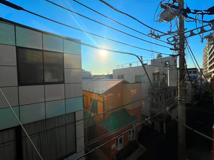 室内からの展望 ワイジェ西新井