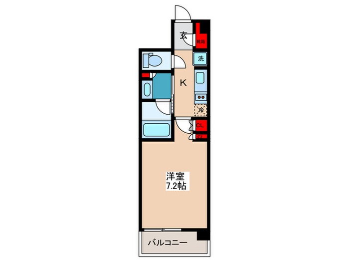 間取り図 ﾙﾌｫﾝﾌﾟﾛｸﾞﾚ中野富士見町ﾚｼﾞﾃﾞﾝｽ