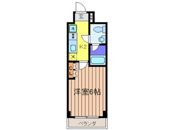 間取図 プラウドフラット目黒行人坂