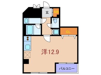 間取図 コンフォラス千石（802）