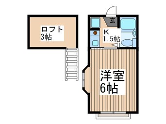 間取図 ジュネパレス・コスモ