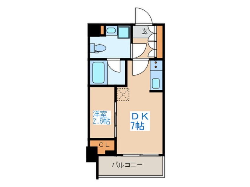 間取図 ア－バネックス西新宿Ⅱ