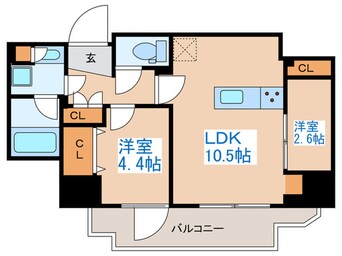 間取図 ア－バネックス西新宿Ⅱ