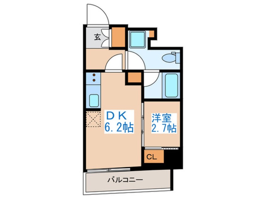 間取図 ア－バネックス西新宿Ⅱ