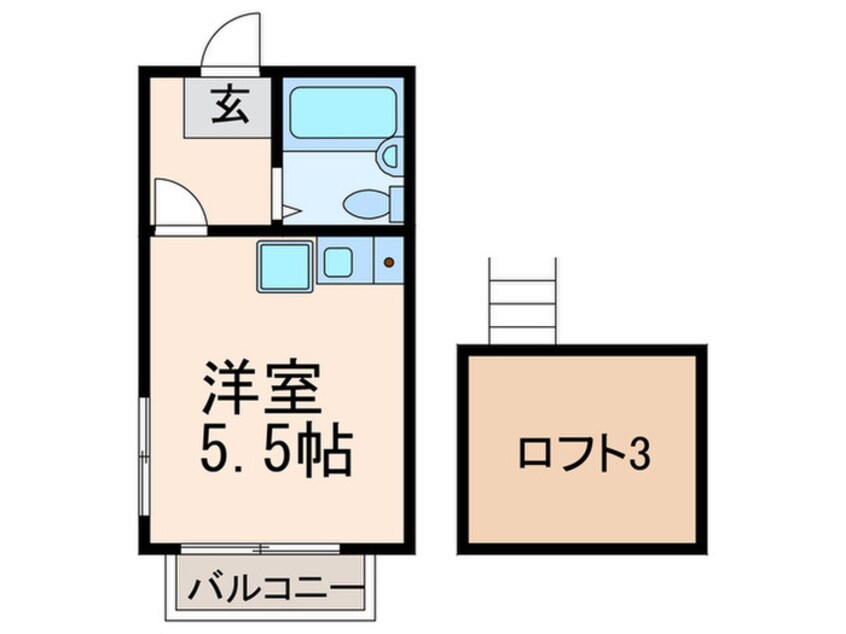 間取図 グレイスハイム白糸台