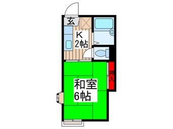 間取図 シャインハイツ