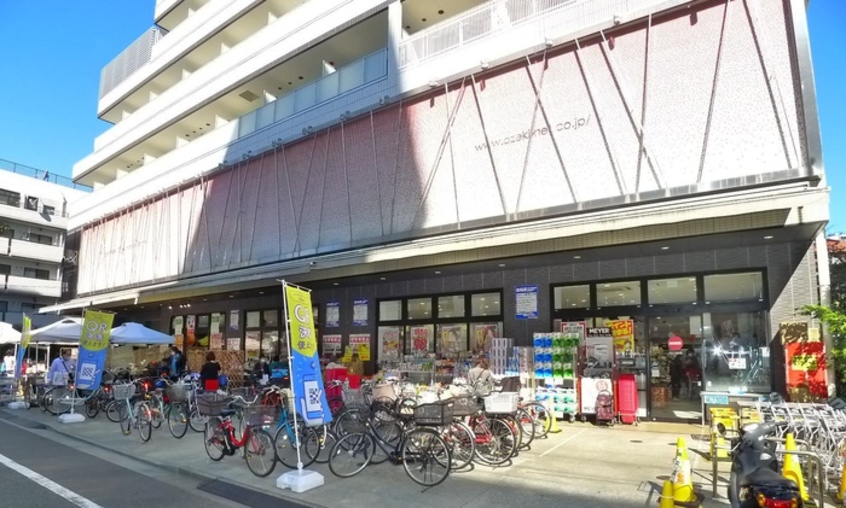 スーパーオオゼキ(スーパー)まで518m リシェス門前仲町