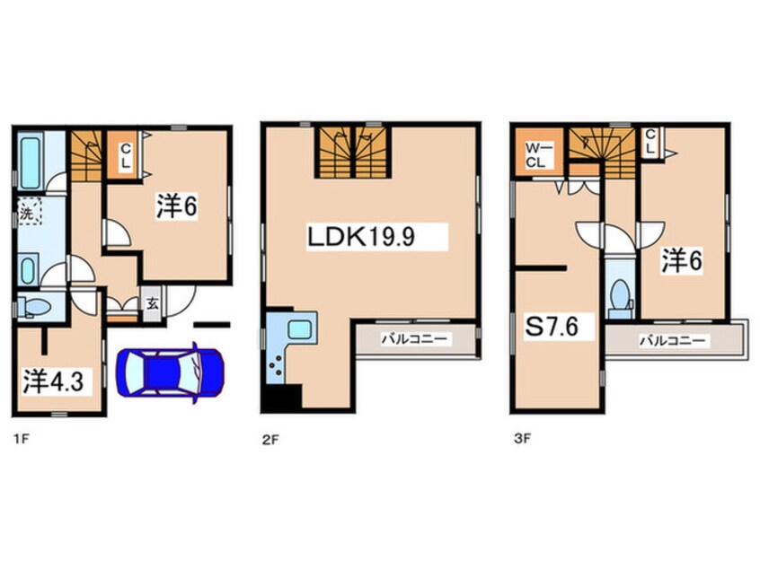 間取図 Kolet横浜大倉山