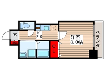間取図 リファ－スＳＵＭＩＤＡ