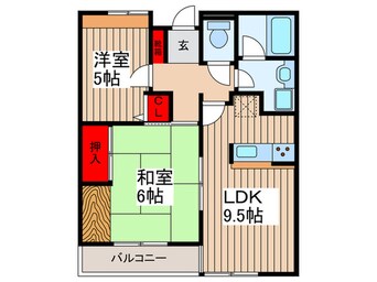 間取図 上ノ台パ－クサイド