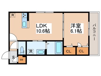 間取図 レクシア一ツ家