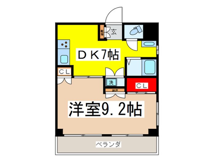 間取り図 サーラ要町(205)