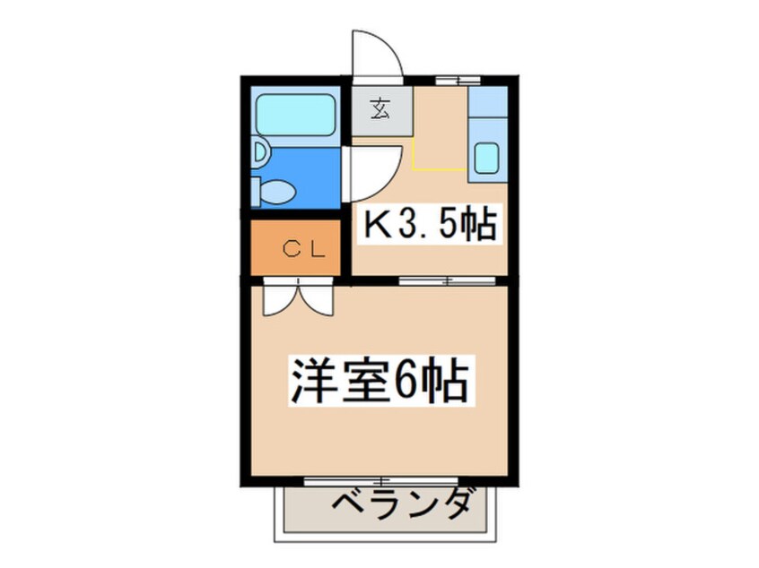 間取図 メゾン梅田