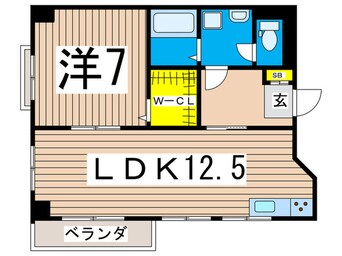 間取図 ハイツ・サンシャイン