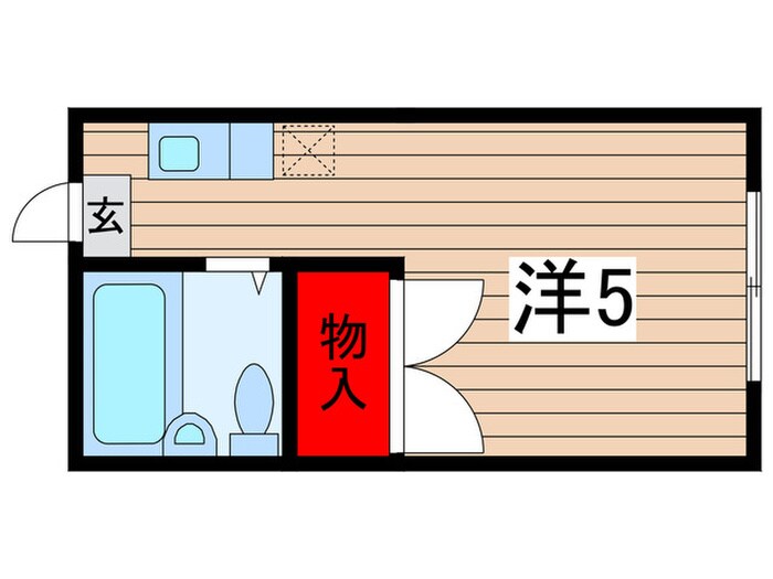 間取り図 シャイン市原B