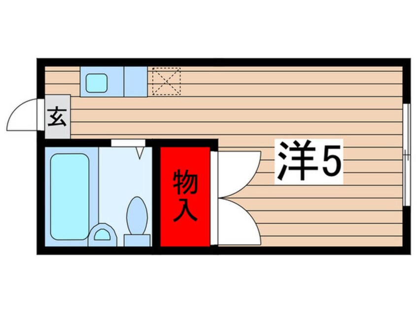 間取図 シャイン市原B