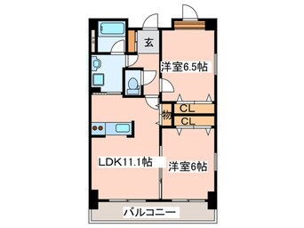 間取図 アビティ砧