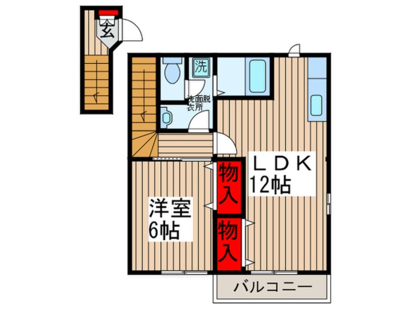 間取図 サンハイム学園前Ｃ