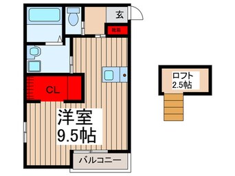 間取図 Ｒｅｓｅｒｖｅ　越谷レジデンス