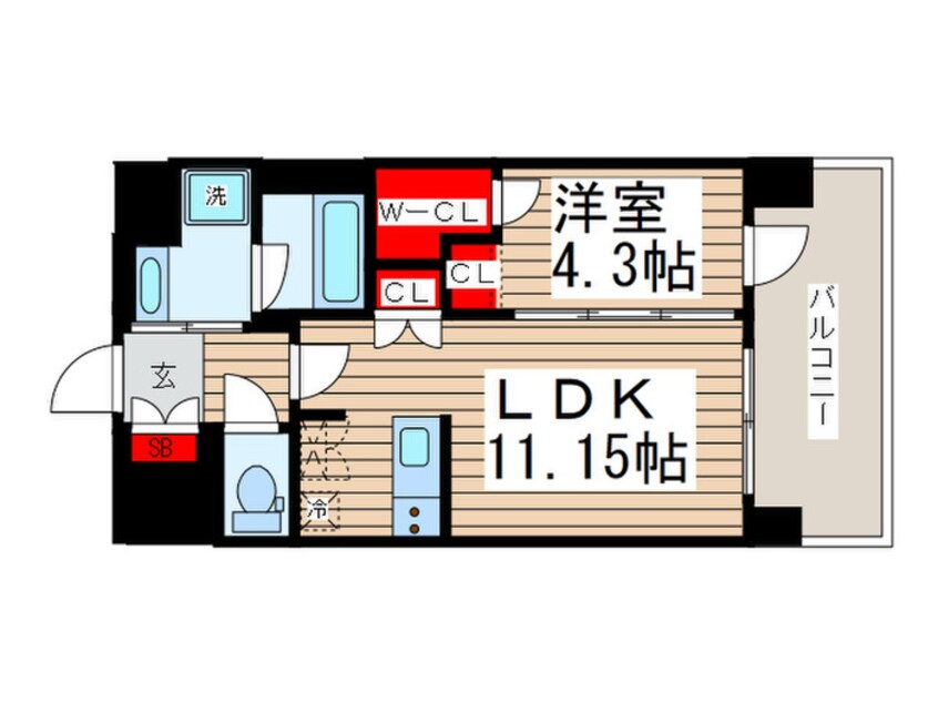 間取図 Splendide Kotosumiyoshi