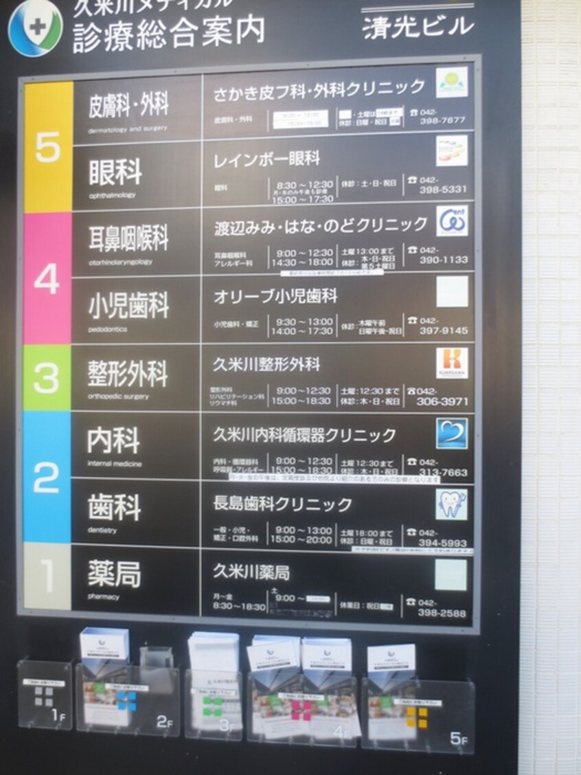 複合診療ビル(病院)まで250m ミキハイム