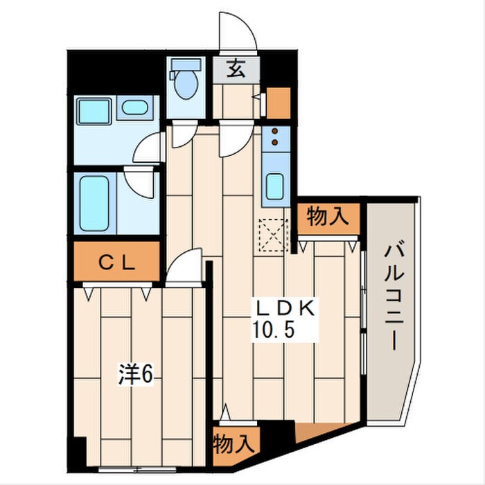 間取り図 パールハイツ黒川