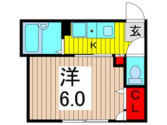 間取図 パークサイド千住