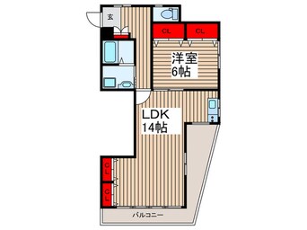 間取図 レグルス朝霞台