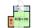 寿ハイムの間取図