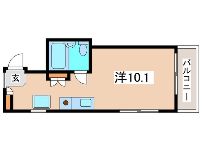 間取図 サンコーポ平家