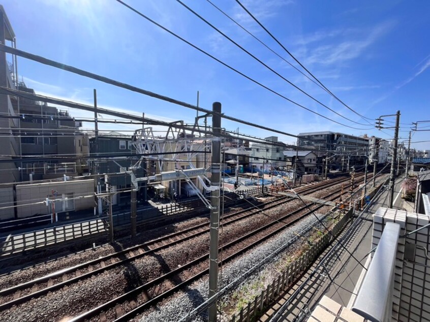 室内からの展望 サンコーポ平家