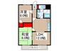 パストラーリⅡ 2LDKの間取り