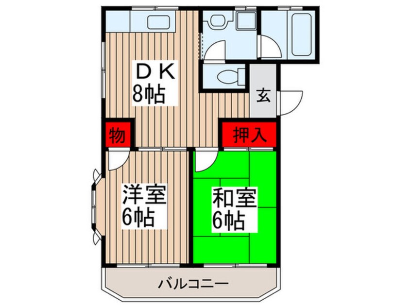 間取図 ナスマンション