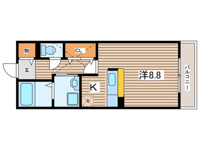 間取り図 フォンテ－ヌ