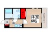仮)KEIAI  RESIDENCE久米川 1Kの間取り