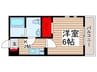 仮)KEIAI  RESIDENCE久米川 1Kの間取り