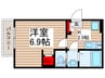 仮)KEIAI  RESIDENCE久米川 1Kの間取り