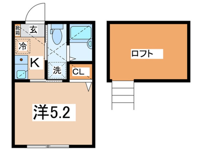 間取図 モンステラ大曽根