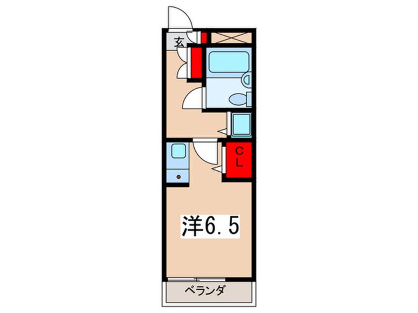 間取図 ベルメゾン西所沢