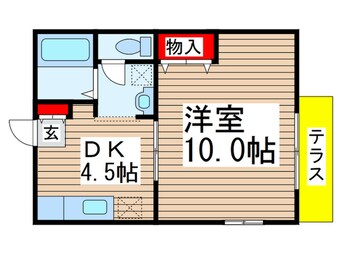 間取図 ヒルコ－ト東中山