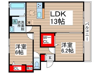 間取図 アモール